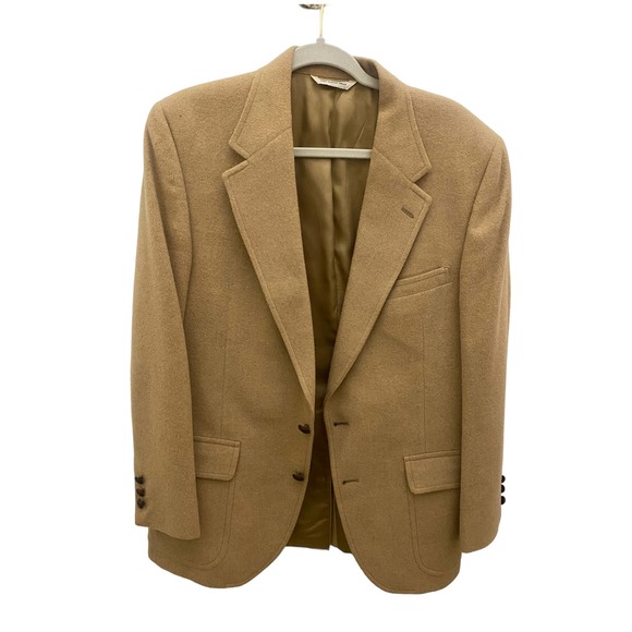 Patrick James Other - Vintage Patrick James Mens /  Women Medium Size Coat Blazer 100% Camel Hair Tan